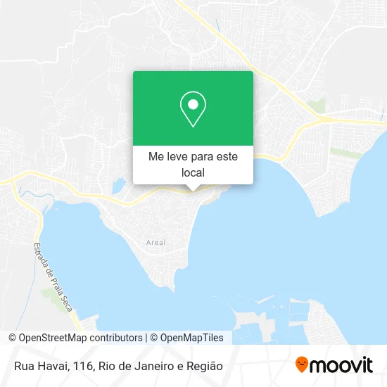 Rua Havai, 116 mapa