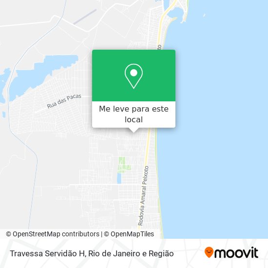 Travessa Servidão H mapa