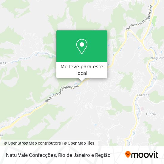 Natu Vale Confecções mapa