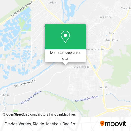 Prados Verdes mapa