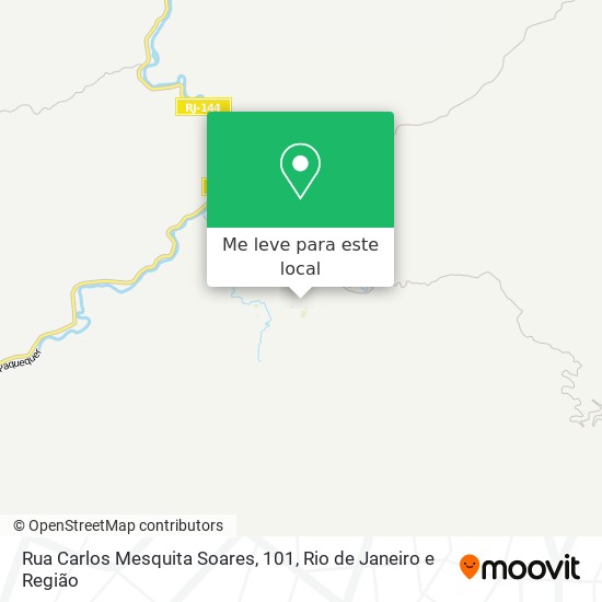 Rua Carlos Mesquita Soares, 101 mapa