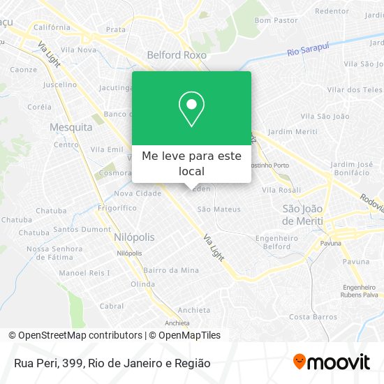 Rua Peri, 399 mapa