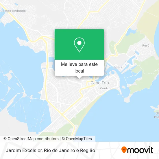 Jardim Excelsior mapa