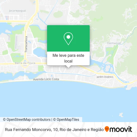 Rua Fernando Moncorvo, 10 mapa