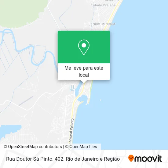 Rua Doutor Sá Pinto, 402 mapa