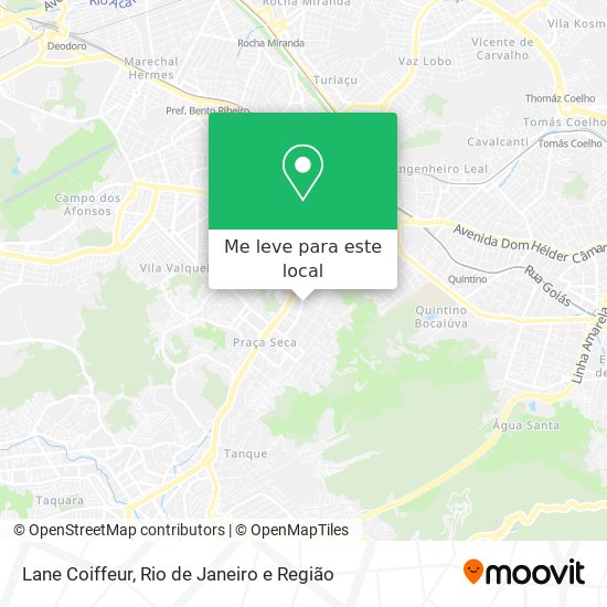 Lane Coiffeur mapa