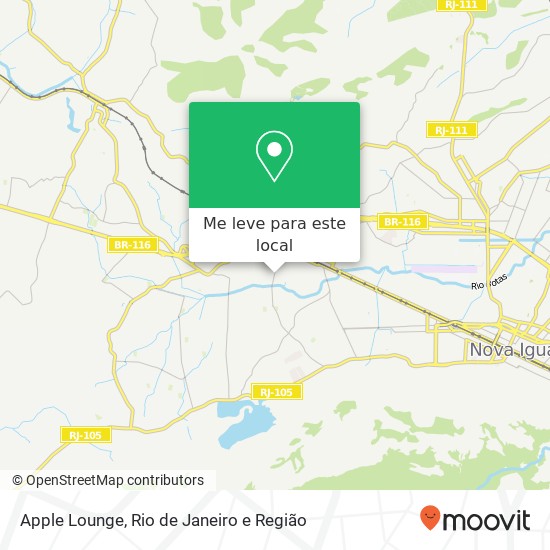 Apple Lounge mapa