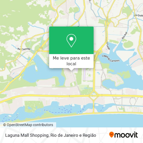 Laguna Mall Shopping mapa