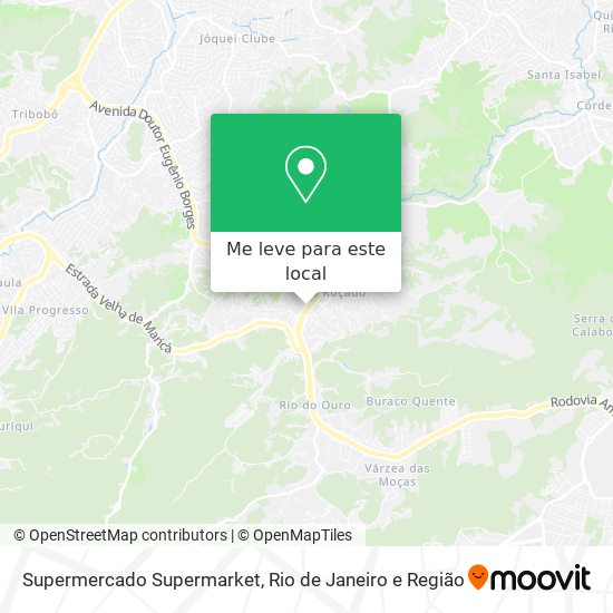 Supermercado Supermarket mapa