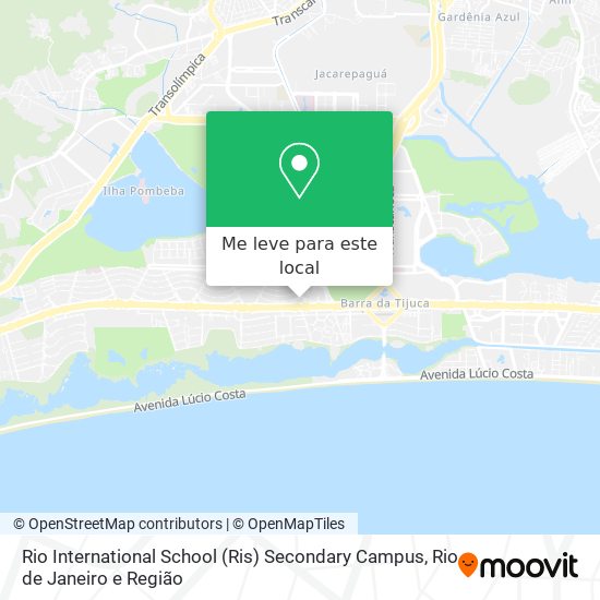 Rio International School (Ris) Secondary Campus mapa