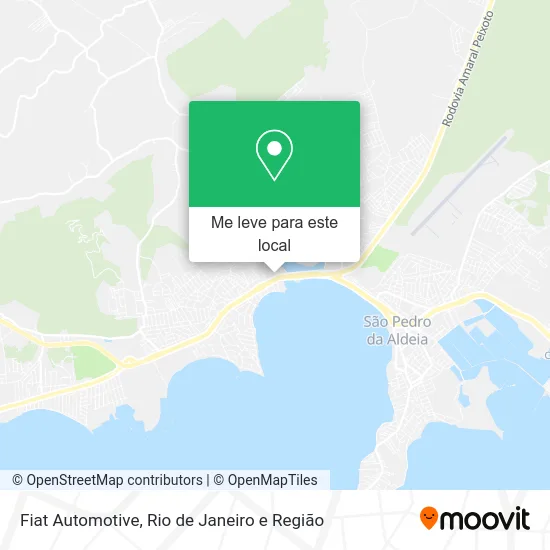 Fiat Automotive mapa