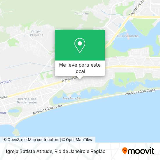 Igreja Batista Atitude mapa