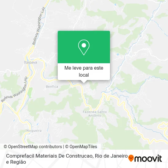 Comprefacil Materiais De Construcao mapa