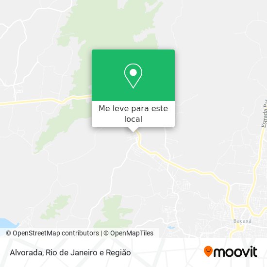 Alvorada mapa