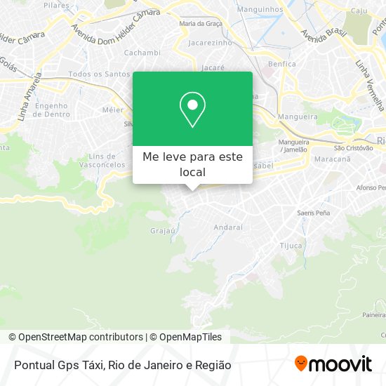 Pontual Gps Táxi mapa