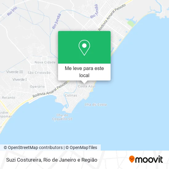 Suzi Costureira mapa