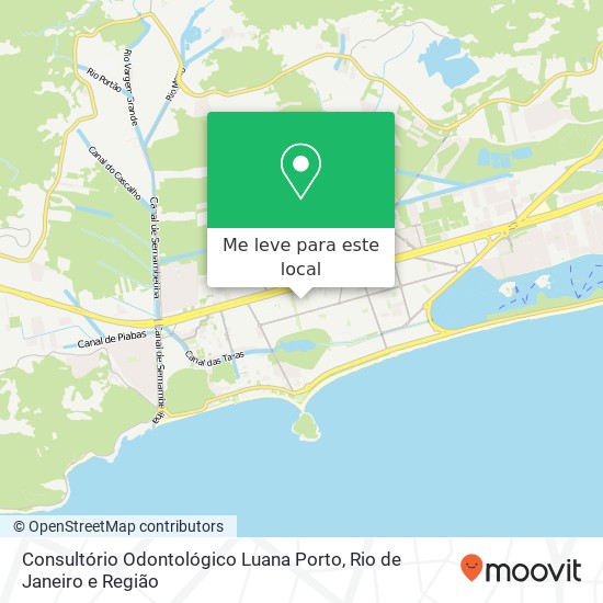 Consultório Odontológico Luana Porto mapa