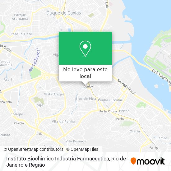 Instituto Biochimico Indústria Farmacêutica mapa