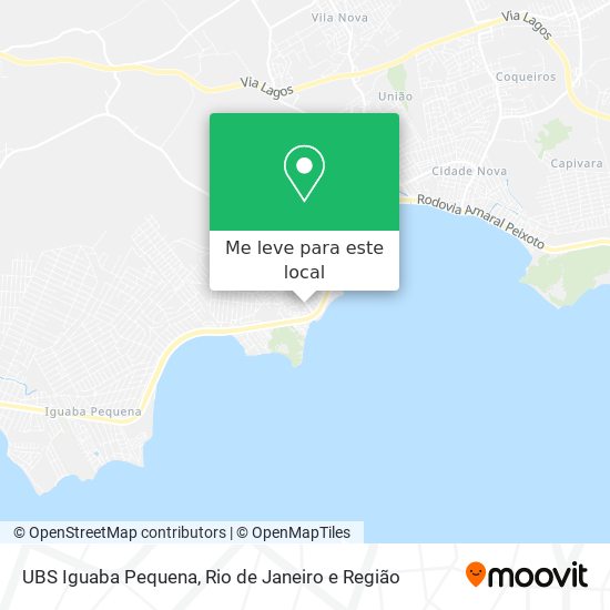 UBS Iguaba Pequena mapa