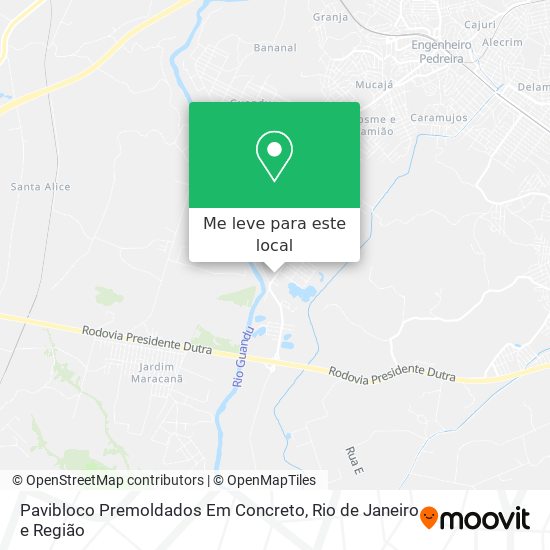 Pavibloco Premoldados Em Concreto mapa