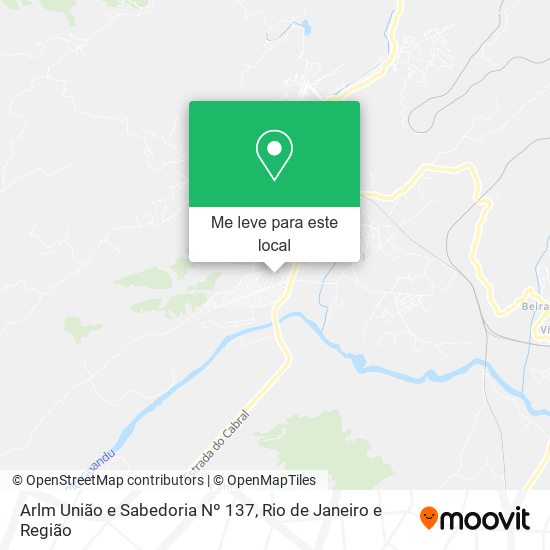 Arlm União e Sabedoria Nº 137 mapa