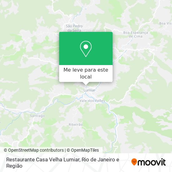 Restaurante Casa Velha Lumiar mapa