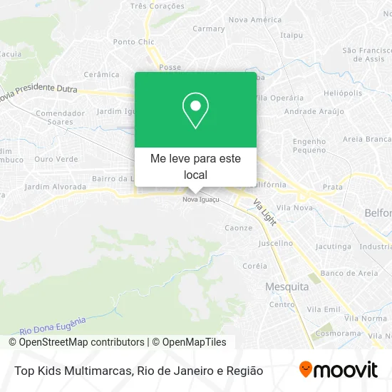 Top Kids Multimarcas mapa