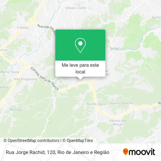 Rua Jorge Rachid, 120 mapa