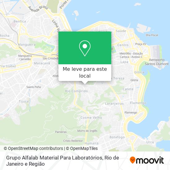 Grupo Alfalab Material Para Laboratórios mapa