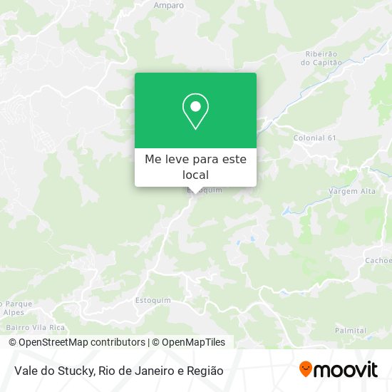 Vale do Stucky mapa