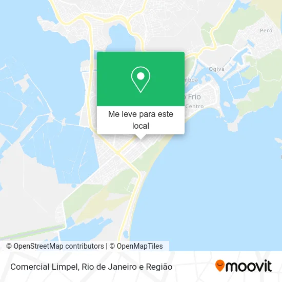 Comercial Limpel mapa