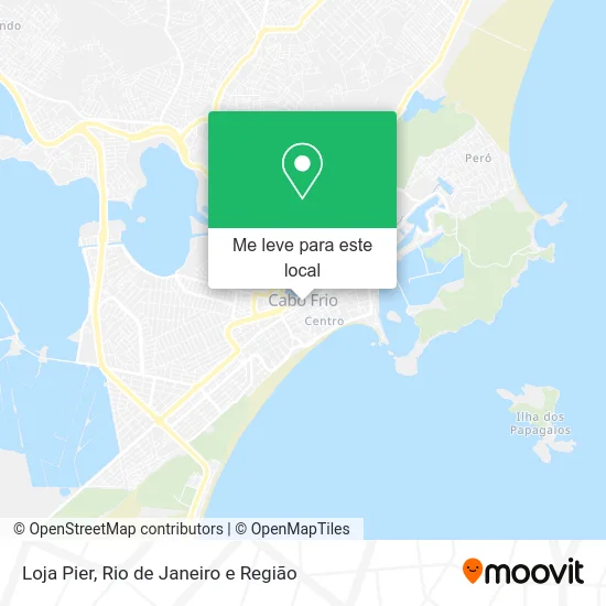 Loja Pier mapa