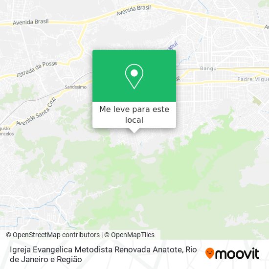 Igreja Evangelica Metodista Renovada Anatote mapa