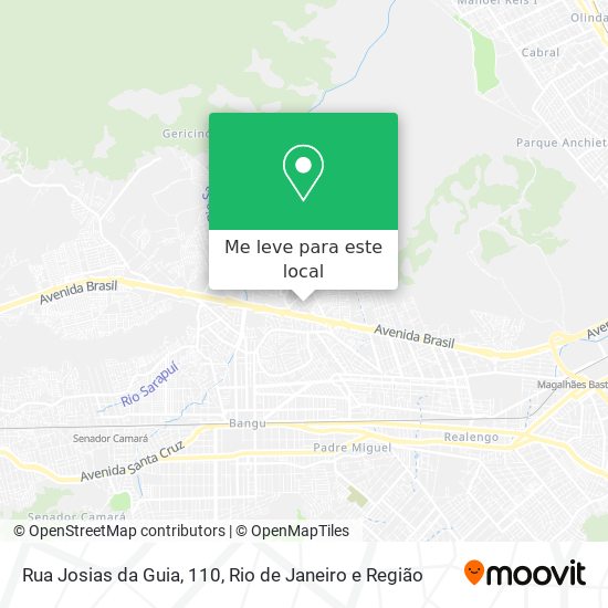 Rua Josias da Guia, 110 mapa