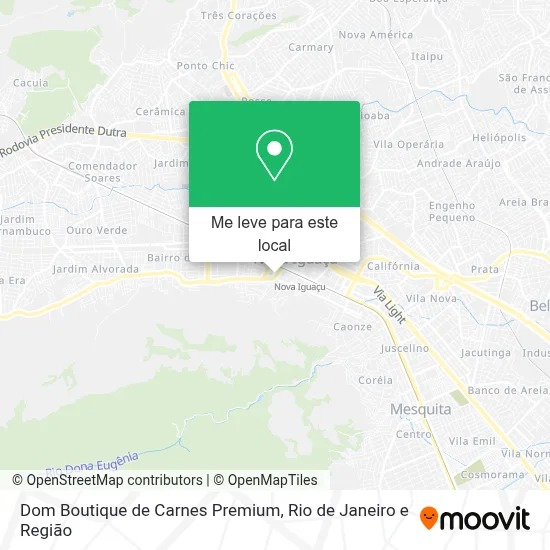 Dom Boutique de Carnes Premium mapa