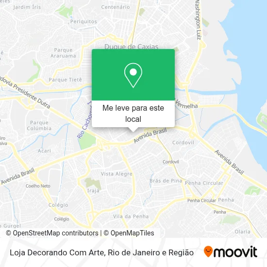 Loja Decorando Com Arte mapa