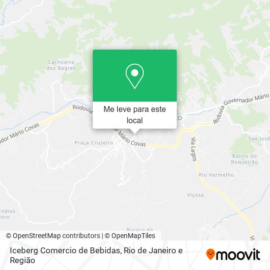 Iceberg Comercio de Bebidas mapa