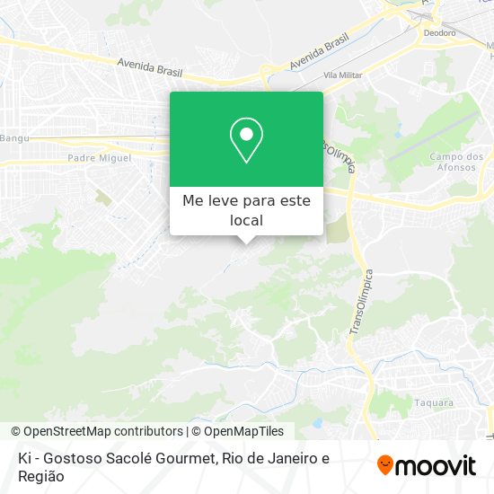 Ki - Gostoso Sacolé Gourmet mapa