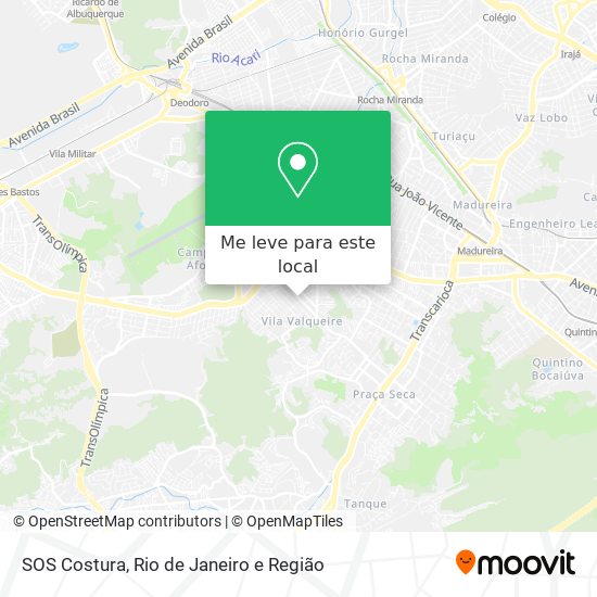 SOS Costura mapa