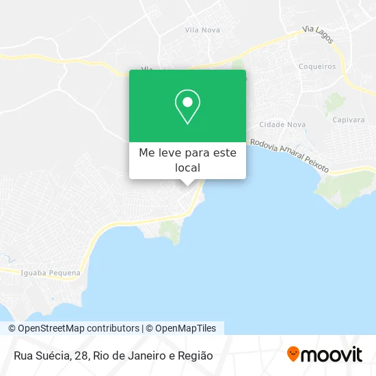 Rua Suécia, 28 mapa
