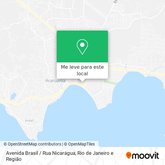 Avenida Brasil / Rua Nicarágua mapa