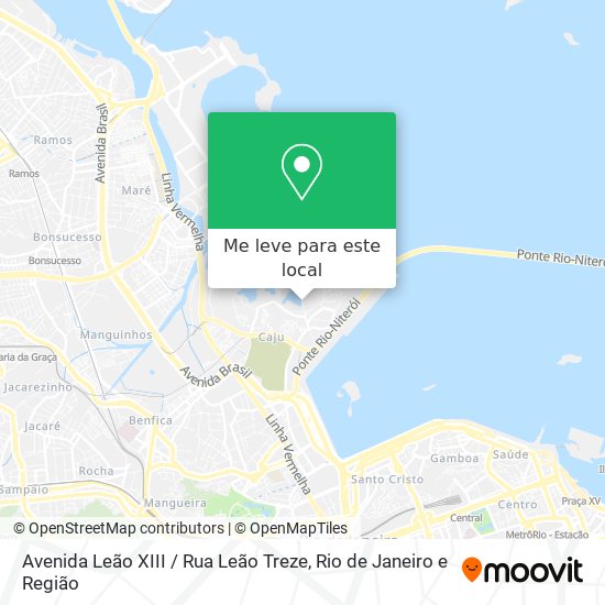 Avenida Leão XIII / Rua Leão Treze mapa