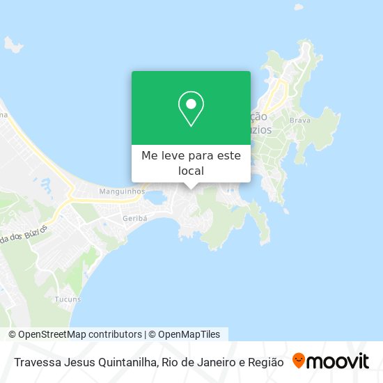Travessa Jesus Quintanilha mapa