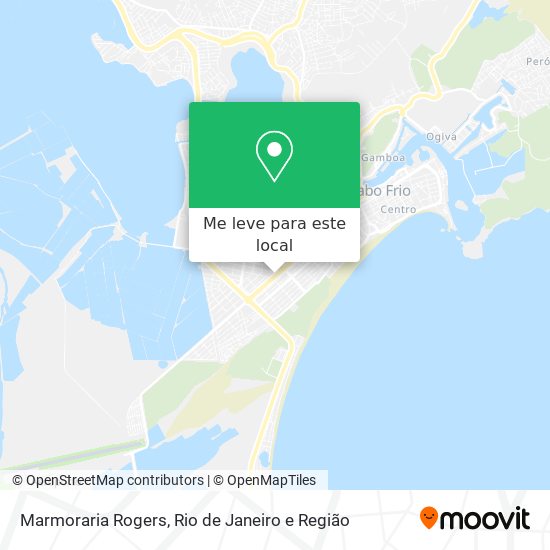 Marmoraria Rogers mapa