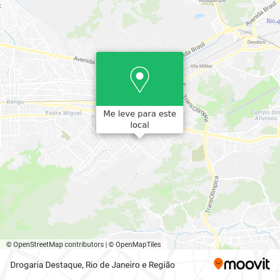 Como Chegar Ate Drogaria Destaque Em Realengo De Onibus Ou Trem