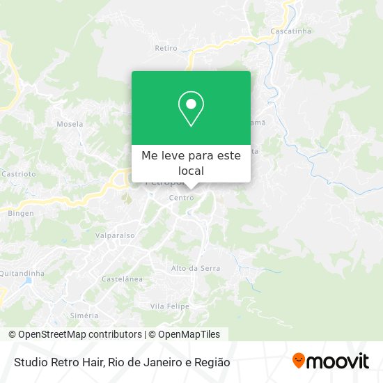 Studio Retro Hair mapa