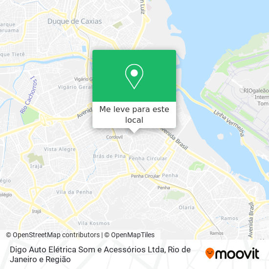 Digo Auto Elétrica Som e Acessórios Ltda mapa