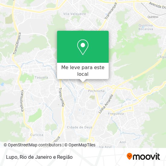 Lupo mapa