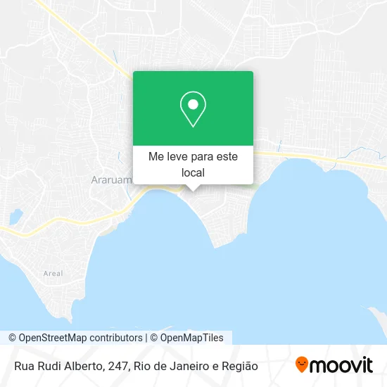 Rua Rudi Alberto, 247 mapa