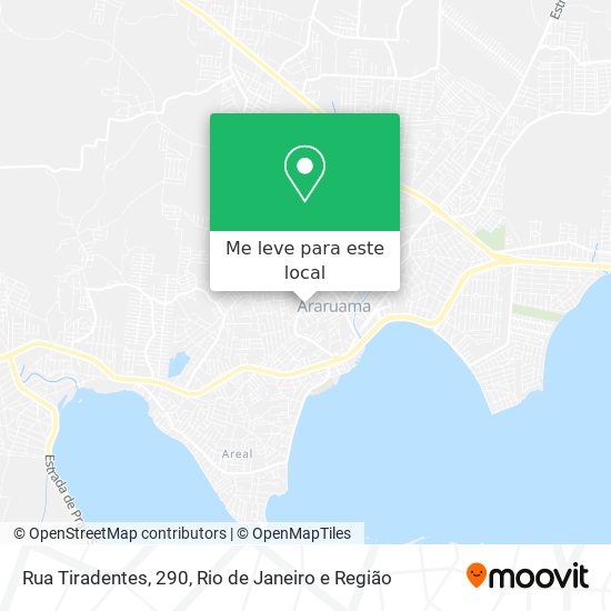 Rua Tiradentes, 290 mapa